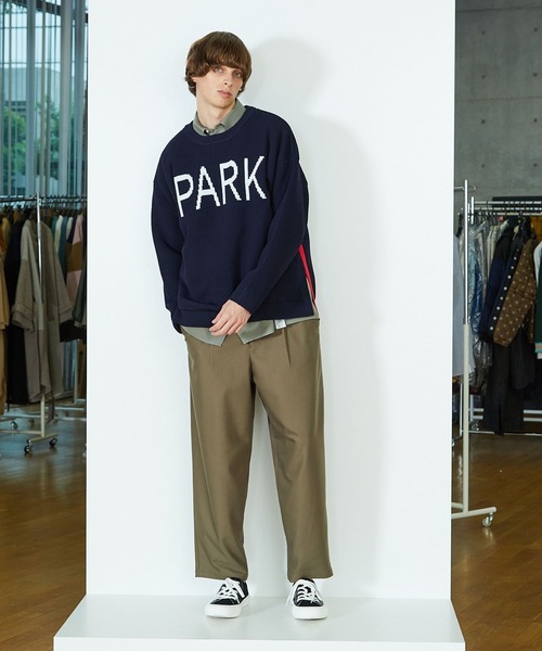 FRAPBOIS（フラボア）の「PARK ニット（ニット/セーター・レディース・ネイビー/キャメル・2/1）」の19枚目の写真