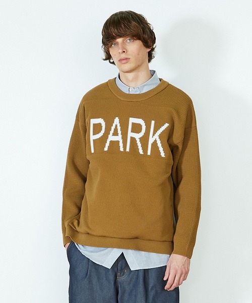 FRAPBOIS（フラボア）の「PARK ニット（ニット/セーター・レディース・ネイビー/キャメル・2/1）」の20枚目の写真