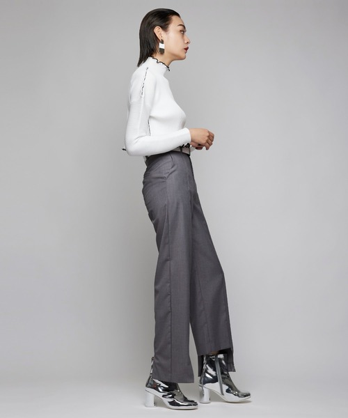 Narcissus（ナルシス）の「【SINN】Narcissusオリジナル　アシメパンツ（その他パンツ・レディース・ブラック/グレー/ベージュ系その他・FREE）」の6枚目の写真