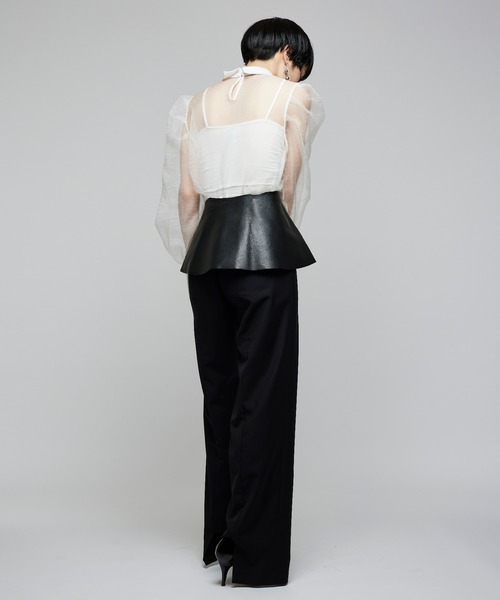 Narcissus（ナルシス）の「【SINN】Narcissusオリジナル　アシメパンツ（その他パンツ・レディース・ブラック/グレー/ベージュ系その他・FREE）」の21枚目の写真