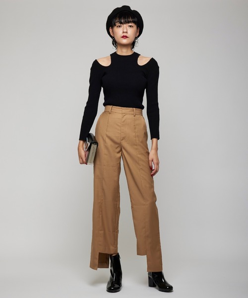 Narcissus（ナルシス）の「【SINN】Narcissusオリジナル　アシメパンツ（その他パンツ・レディース・ブラック/グレー/ベージュ系その他・FREE）」の19枚目の写真