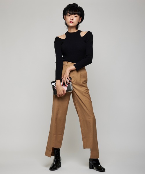 Narcissus（ナルシス）の「【SINN】Narcissusオリジナル　アシメパンツ（その他パンツ・レディース・ブラック/グレー/ベージュ系その他・FREE）」の20枚目の写真