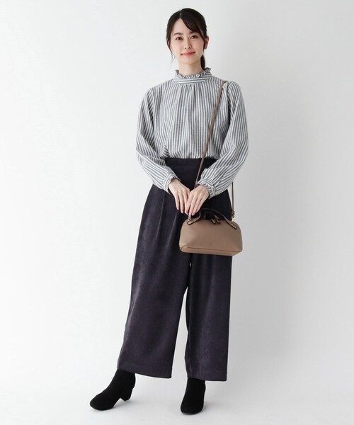 one'sterrace(ワンズテラス)の「ウォレットシェル ショルダー(ショルダーバッグ・レディース・ブラウン系その他/ブラック・99)」の10枚目の写真