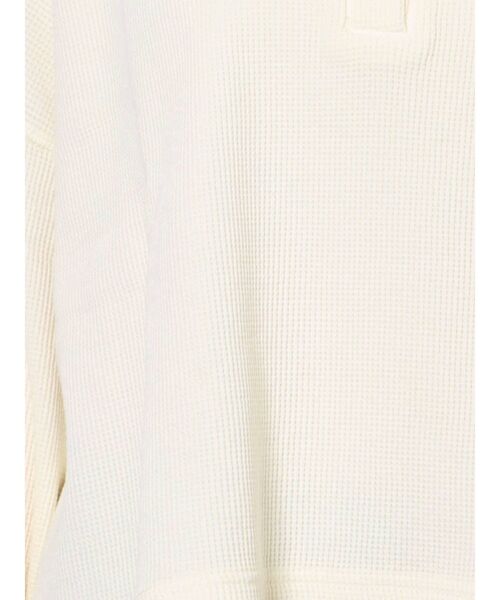 EMODA（エモダ）の「ピグメントサーマルトップ（Tシャツ/カットソー・レディース・その他/ブラック/アイボリー・FREE）」の18枚目の写真