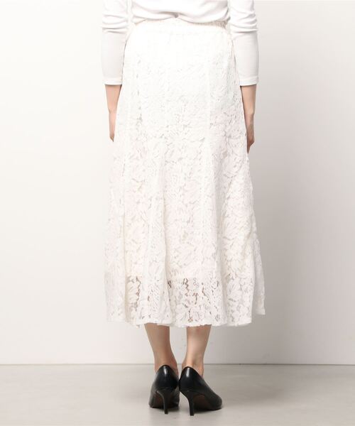 Brownie（ブラウニー）の「Brownie コードレースマーメイドスカート（スカート・レディース・ホワイト/ブルー/ブラック/グレイッシュベージュ/ブラウン・S/M）」の6枚目の写真