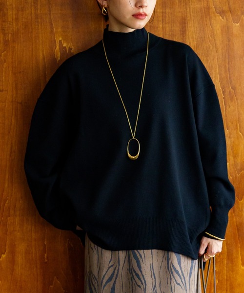 LOUNGEDRESS（ラウンジドレス）の「総針ハイネックニット