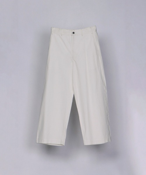 AIMNAIM（エイムネイム）の「AN WIDE JEANS（デニムパンツ・メンズ・ホワイト/ネイビー・MEDIUM/LARGE）」の11枚目の写真