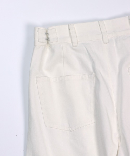 AIMNAIM（エイムネイム）の「AN WIDE JEANS（デニムパンツ・メンズ・ホワイト/ネイビー・MEDIUM/LARGE）」の19枚目の写真