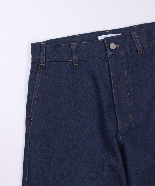 AIMNAIM（エイムネイム）の「AN WIDE JEANS（デニムパンツ・メンズ・ホワイト/ネイビー・MEDIUM/LARGE）」の21枚目の写真