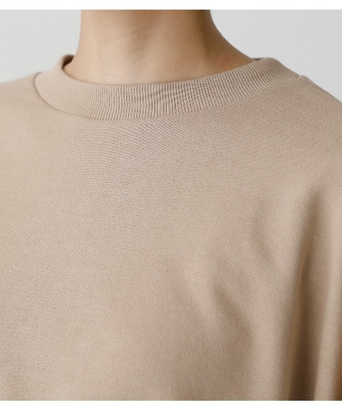 AZUL by moussy（アズールバイマウジー）の「T/H SHORT SWEAT TOPS/ T/Hショートスウェットトップス（スウェット・レディース・ブラック/杢グレー/ライトベージュ・FREE）」の20枚目の写真