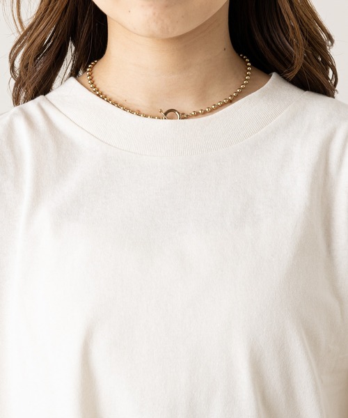 Chico（チコ）の「ハイネックショート丈ケーブルニット+ロンTSET（ニット/セーター・レディース・ブラック/グレー/アイボリー/ライトベージュ・FREE）」の17枚目の写真