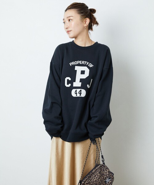 FREAK'S STORE（フリークスストア）の「▽【WEB限定】PENNYES × FREAK'S STORE/ペニーズ　別注バイオPロゴスウェット（スウェット・レディース・ブラック/パープル/ブラウン/グレー/イエロー/グリーン・ﾌﾘ-）」の2枚目の写真