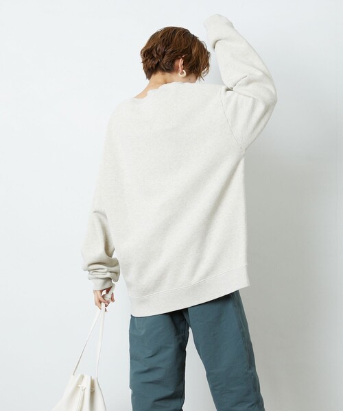 FREAK'S STORE（フリークスストア）の「▽【WEB限定】PENNYES × FREAK'S STORE/ペニーズ　別注バイオPロゴスウェット（スウェット・レディース・ブラック/パープル/ブラウン/グレー/イエロー/グリーン・ﾌﾘ-）」の22枚目の写真