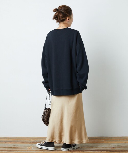 FREAK'S STORE（フリークスストア）の「▽【WEB限定】PENNYES × FREAK'S STORE/ペニーズ　別注バイオPロゴスウェット（スウェット・レディース・ブラック/パープル/ブラウン/グレー/イエロー/グリーン・ﾌﾘ-）」の15枚目の写真