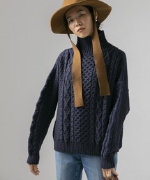 Oldderby Knitwear | 【別注】OLDDERBY KNITWEAR×URBAN RESEARCH　ケーブルニット(ニット/セーター)
