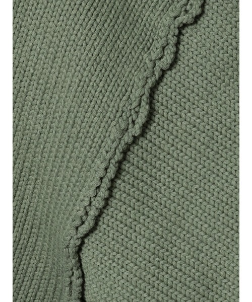 Ungrid（アングリッド）の「【新色追加】アウトリンキングクルーネックニット（ニット/セーター・レディース・チャコールグレー/サーモンピンク/グリーン/オフホワイト/グリーン系その他/ブルー・FREE）」の11枚目の写真