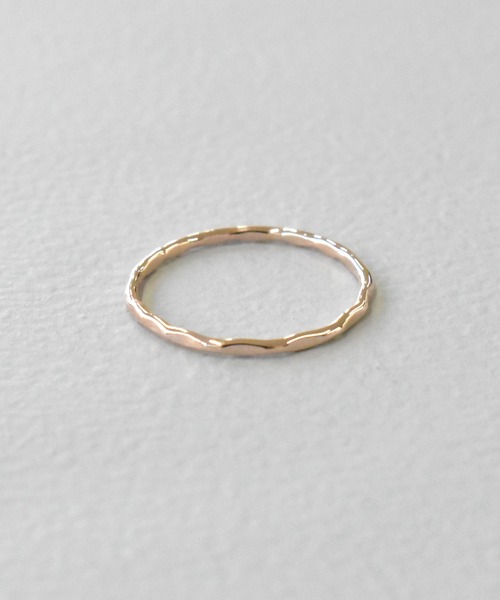 fing.（フィング）の「glow slim クラフトリング（リング・レディース・ピンクゴールド/ゴールド/シルバー・5号/11号/3号/9号/7号/15号/13号）」の3枚目の写真