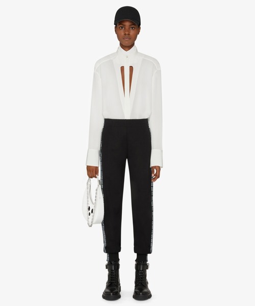 GIVENCHY(ジバンシイ)の「GIVENCHY 4G バンド付きのスリムショート レギンス(その他パンツ・レディース・ブラック・S/XS)」の3枚目の写真