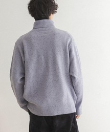 FORK&SPOON ネップタートルニット