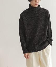 FORK&SPOON | 【一部WEB限定カラー】FORK&SPOON　ネップタートルニット(ニット/セーター)