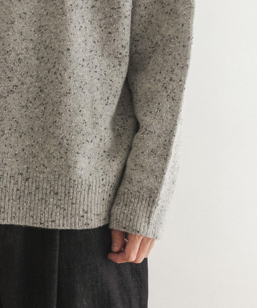 FORK&SPOON(フォークアンドスプーン)の「FORK&SPOON ネップタートルニット(ニット/セーター・メンズ・ブルー系その他/グレー/ブラック・5/4)」の9枚目の写真