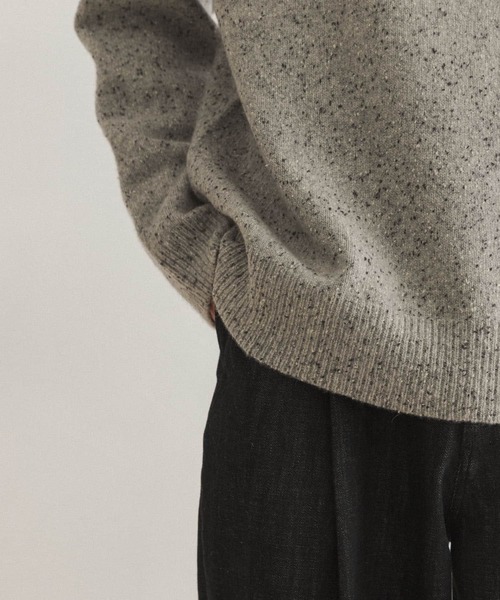 FORK&SPOON(フォークアンドスプーン)の「FORK&SPOON ネップタートルニット(ニット/セーター・メンズ・ブルー系その他/グレー/ブラック・5/4)」の8枚目の写真