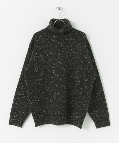 FORK&SPOON(フォークアンドスプーン)の「FORK&SPOON ネップタートルニット(ニット/セーター・メンズ・ブルー系その他/グレー/ブラック・5/4)」の6枚目の写真