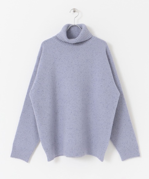 FORK&SPOON(フォークアンドスプーン)の「FORK&SPOON ネップタートルニット(ニット/セーター・メンズ・ブルー系その他/グレー/ブラック・5/4)」の5枚目の写真