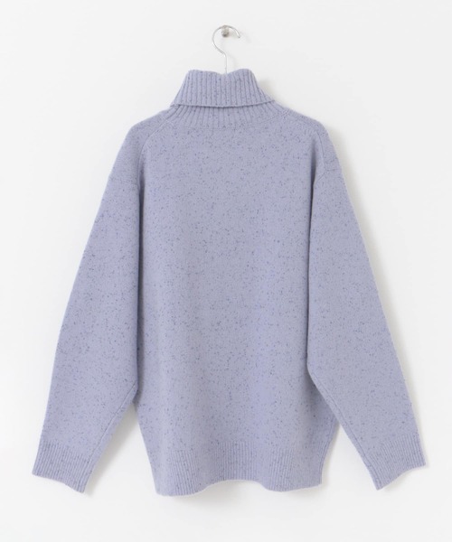 FORK&SPOON(フォークアンドスプーン)の「FORK&SPOON ネップタートルニット(ニット/セーター・メンズ・ブルー系その他/グレー/ブラック・5/4)」の4枚目の写真