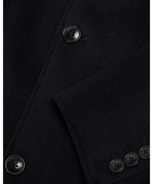 Ted Baker(テッドベーカー)の「POWPOW クラッシック ウール コート(チェスターコート・メンズ・ネイビー・2/4/5/3)」の6枚目の写真
