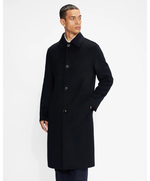 Ted Baker(テッドベーカー)の「POWPOW クラッシック ウール コート(チェスターコート・メンズ・ネイビー・2/4/5/3)」の8枚目の写真