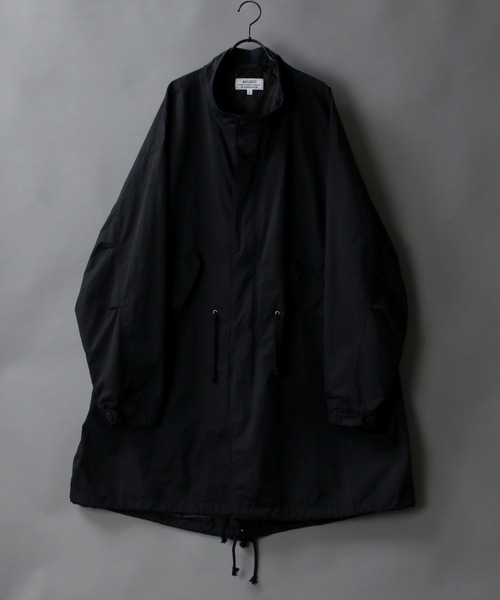 SITRY（シトリー）の「M-65 Big Silhouette Mods Coat/Ｍ－６５ ビッグシルエット モッズコート（モッズコート・メンズ・ブラック/オリーブ/グレイッシュベージュ・M/L）」の2枚目の写真