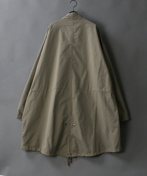 SITRY（シトリー）の「M-65 Big Silhouette Mods Coat/Ｍ－６５ ビッグシルエット モッズコート（モッズコート・メンズ・ブラック/オリーブ/グレイッシュベージュ・M/L）」の4枚目の写真