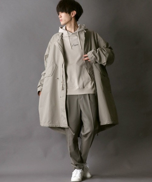 SITRY（シトリー）の「M-65 Big Silhouette Mods Coat/Ｍ－６５ ビッグシルエット モッズコート（モッズコート・メンズ・ブラック/オリーブ/グレイッシュベージュ・M/L）」の16枚目の写真