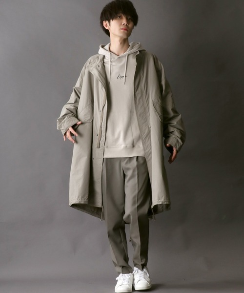 SITRY（シトリー）の「M-65 Big Silhouette Mods Coat/Ｍ－６５ ビッグシルエット モッズコート（モッズコート・メンズ・ブラック/オリーブ/グレイッシュベージュ・M/L）」の17枚目の写真