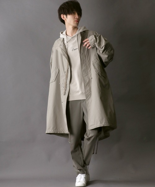 SITRY（シトリー）の「M-65 Big Silhouette Mods Coat/Ｍ－６５ ビッグシルエット モッズコート（モッズコート・メンズ・ブラック/オリーブ/グレイッシュベージュ・M/L）」の18枚目の写真