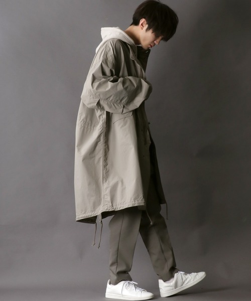SITRY（シトリー）の「M-65 Big Silhouette Mods Coat/Ｍ－６５ ビッグシルエット モッズコート（モッズコート・メンズ・ブラック/オリーブ/グレイッシュベージュ・M/L）」の19枚目の写真