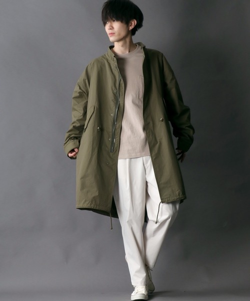 SITRY（シトリー）の「M-65 Big Silhouette Mods Coat/Ｍ－６５ ビッグシルエット モッズコート（モッズコート・メンズ・ブラック/オリーブ/グレイッシュベージュ・M/L）」の20枚目の写真
