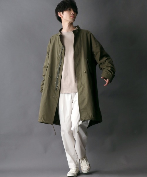 SITRY（シトリー）の「M-65 Big Silhouette Mods Coat/Ｍ－６５ ビッグシルエット モッズコート（モッズコート・メンズ・ブラック/オリーブ/グレイッシュベージュ・M/L）」の22枚目の写真