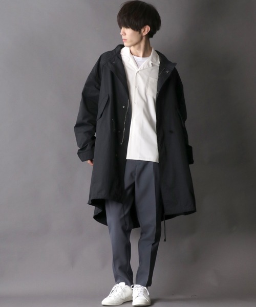 SITRY（シトリー）の「M-65 Big Silhouette Mods Coat/Ｍ－６５ ビッグシルエット モッズコート（モッズコート・メンズ・ブラック/オリーブ/グレイッシュベージュ・M/L）」の14枚目の写真