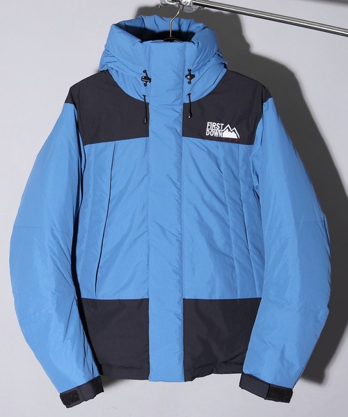FIRST DOWN（ファーストダウン）の「First Down/ファーストダウン WRAP DOWN PARKA ダウンパーカー ダウンジャケット（ダウンジャケット/コート・メンズ・ブラック/ダークグリーン/ベージュ/ブラウン/ブルー/ライトカーキ・M/L/XL）」の6枚目の写真