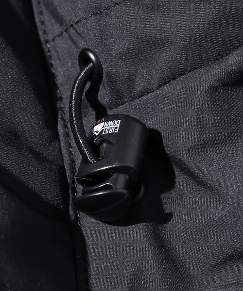 FIRST DOWN（ファーストダウン）の「First Down/ファーストダウン WRAP DOWN PARKA ダウンパーカー ダウンジャケット（ダウンジャケット/コート・メンズ・ブラック/ダークグリーン/ベージュ/ブラウン/ブルー/ライトカーキ・M/L/XL）」の7枚目の写真