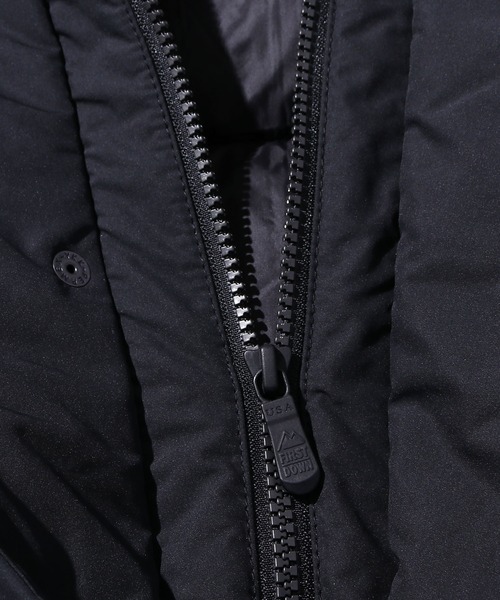FIRST DOWN（ファーストダウン）の「First Down/ファーストダウン WRAP DOWN PARKA ダウンパーカー ダウンジャケット（ダウンジャケット/コート・メンズ・ブラック/ダークグリーン/ベージュ/ブラウン/ブルー/ライトカーキ・M/L/XL）」の9枚目の写真