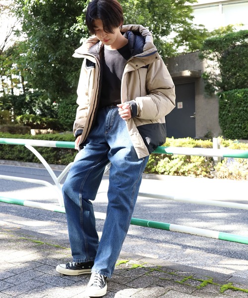 FIRST DOWN（ファーストダウン）の「First Down/ファーストダウン WRAP DOWN PARKA ダウンパーカー ダウンジャケット（ダウンジャケット/コート・メンズ・ブラック/ダークグリーン/ベージュ/ブラウン/ブルー/ライトカーキ・M/L/XL）」の16枚目の写真