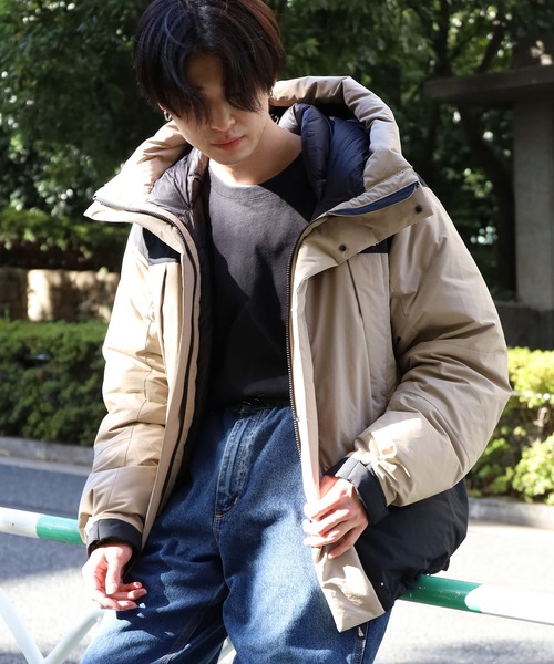 FIRST DOWN（ファーストダウン）の「First Down/ファーストダウン WRAP DOWN PARKA ダウンパーカー ダウンジャケット（ダウンジャケット/コート・メンズ・ブラック/ダークグリーン/ベージュ/ブラウン/ブルー/ライトカーキ・M/L/XL）」の15枚目の写真