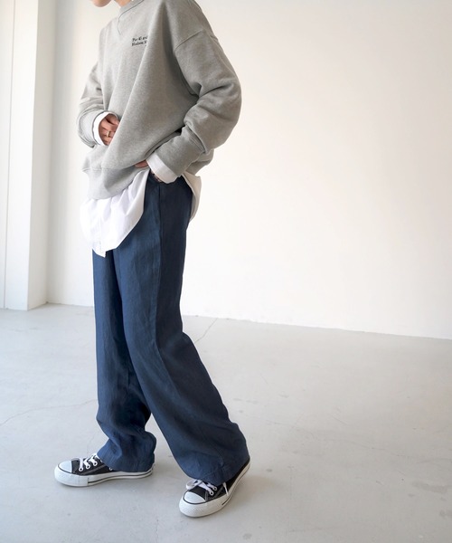 CANAL JEAN(キャナルジーン)の「RED CHOP WORKS(レッドチョップワークス) レーヨンデニムパンツ(デニムパンツ・レディース・ブルー・38)」の3枚目の写真