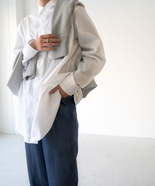 CANAL JEAN(キャナルジーン)の「RED CHOP WORKS(レッドチョップワークス) レーヨンデニムパンツ(デニムパンツ・レディース・ブルー・38)」の6枚目の写真