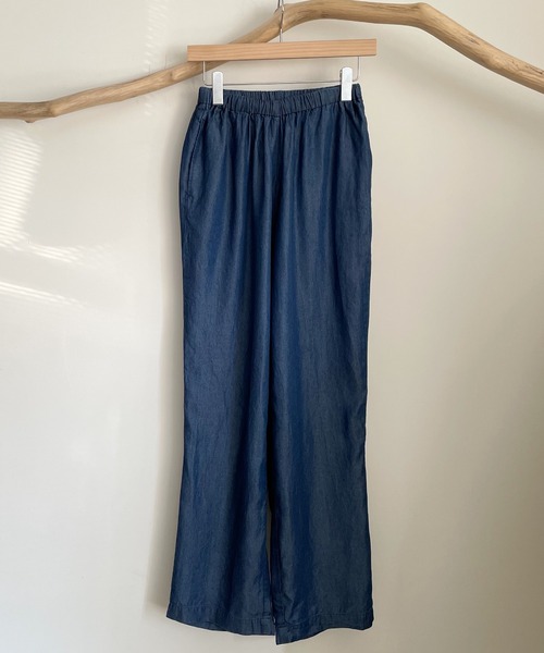 CANAL JEAN(キャナルジーン)の「RED CHOP WORKS(レッドチョップワークス) レーヨンデニムパンツ(デニムパンツ・レディース・ブルー・38)」の11枚目の写真