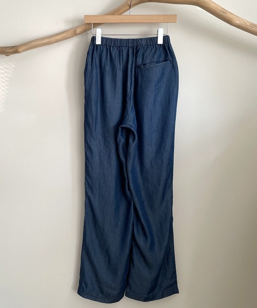 CANAL JEAN(キャナルジーン)の「RED CHOP WORKS(レッドチョップワークス) レーヨンデニムパンツ(デニムパンツ・レディース・ブルー・38)」の13枚目の写真