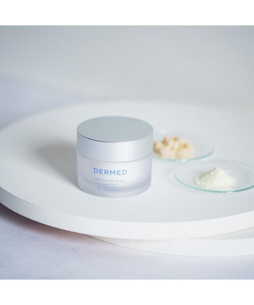 未開封 DERMED デルメッド プレミアムクリームNo.外容器+レフィル